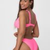 Women Bright Swimwear Bottoms | Capri Bottom (Bubble Gum)